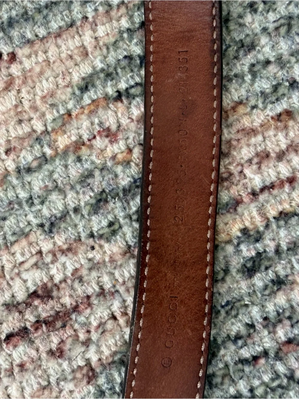 Authentic Gucci Kids GG Supreme Belt Size L Interlocking G LegitGrails Auth
